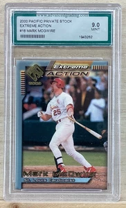 2000 Private Stock Extreme Action #16 Mark McGwire - Graded - Picture 1 of 2
