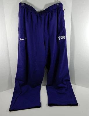 Texas Christian University TCU Men's Purple Nike Used Pants W/ Drawstring XL - Image 1 of 3