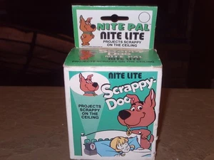 VINTAGE SCRAPPY-DOO NITE LITE HANNA BARBERA RARE OLD TOY STORE STOCK MIB 1980 - Picture 1 of 24
