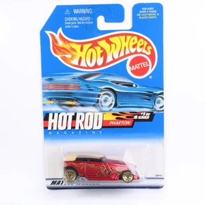 Hot Wheels 2000 - COLECCIONISTA DE TARJETAS AZULES - PHAETON - REVISTA HOT ROD - Imagen 1 de 2