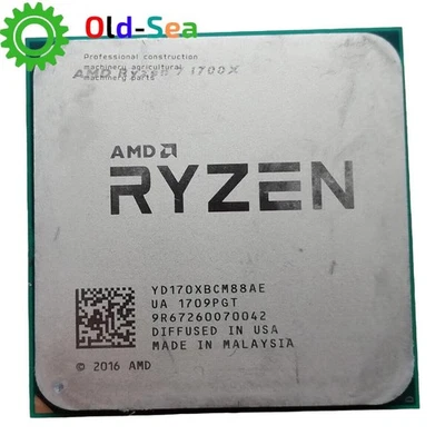 AMD Ryzen 7 3700X Ryzen 7 R7 2700x Ryzen 7 R7 1700X Socket AM4 CPU Processor - Image 1 of 3