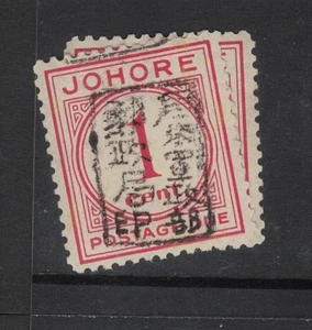 Malaya Jap Oc Johore SG JD1a MNH (4cxw) - Bild 1 von 1