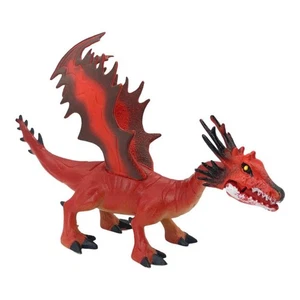 Wolverine 9" Dragón Rojo y Negro Figura de Acción Juguete con Mandíbula Abierta y Cerrada Medieval - Imagen 1 de 8