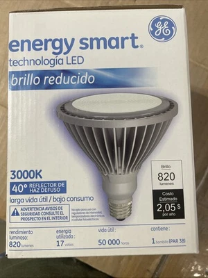 GE 65421 17-Watts 820-Lumen PAR38 LED Dimmable Light Bulb 3000K 17w - Image 1 of 4