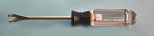 Craftsman Tack Puller V-Slot Tip Pry Bar Nagelzieher schwarz klar 41397 WF - Bild 1 von 2