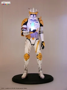 ATTAKUS STAR WARS COMMANDER CODY ORDER 66 16" 1/5 SCALE STATUE LIGHT UP 2011 NEU - Bild 1 von 10