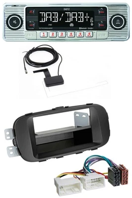 Dietz Bluetooth USB MP3 DAB Autoradio für Kia Soul (PS ab 2014) schwarz - Bild 1 von 4