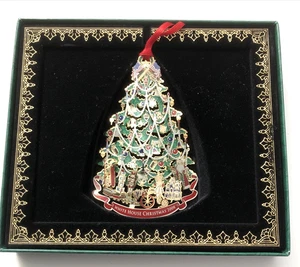 Vintage Weihnachtsschmuck Weißes Haus 2008 ohne Kartondeckel oder Zertifikat - Bild 1 von 4
