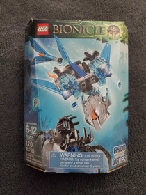 Lego Bionicle 71302 Akida Creature of Water 2016 box instructions 100% complete