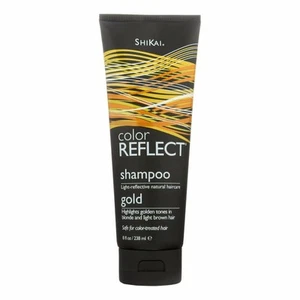 Shikai Color Reflect Gold Shampoo Light Reflective Natural Hair Care 8.0 fl oz - Picture 1 of 1