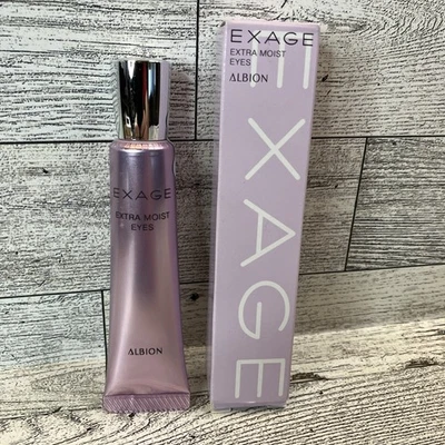 ALBION Exage Ojos Extra Húmedos 15g NUEVO Sellado con Caja ¡ENVÍO GRATUITO! Hecho en Japón Foto 1 de 3