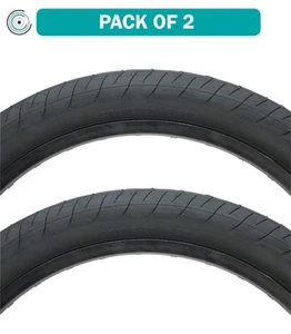 Pack of 2 Salt Plus Sting Tire 20 x 2.3 PSI 65 Clincher Wire Black BMX Bike - Picture 1 of 2