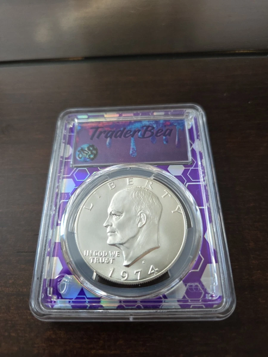 MS 67 Graded 1974 Eisenhower Dollars (1971-1978) for sale | eBay