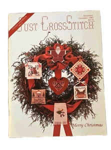 Riviste Vintage Just Punto Croce BUON NATALE Novembre Dicembre 1987 - Foto 1 di 7