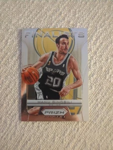 2012-13 Panini Prizm Finalists Manu Ginobili #34 HOF - Picture 1 of 2