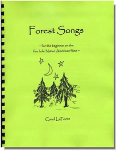 Songbook for the 5 hole Native American flute - Forest Songs Song Book - Picture 1 of 4