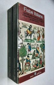 FIABE ITALIANE 2 VOL. TRASCRITTE - ITALO CALVINO - MONDADORI - 1971 - Foto 1 di 12