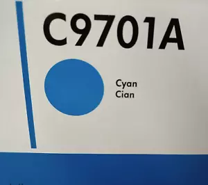 C9701A Cyan Toner Cartridge NEW GENUINE SEALED BOX - Picture 1 of 3
