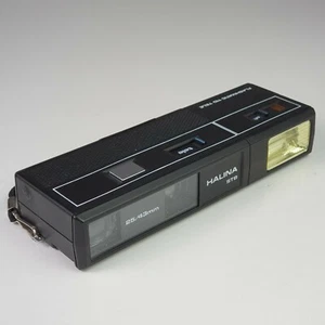 Rare! Vintage HALINA STB FLASHMATIC 110 TELE Pocket Film Camera - Hong Kong - Picture 1 of 12