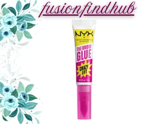 NYX PROFESSIONAL MAKEUP The Brow Glue Crazy Lift, Clear Eyebrow Gel - Picture 1 of 6