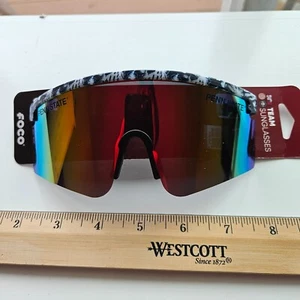 FOCO X Zubaz NCAA Collab 90s Retro Swag Sonnenbrille Penn State - Bild 1 von 1