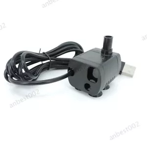 5V USB mini Water Pump Tank Fountain aquarium filter Brushless Motor Submersible - Picture 1 of 7
