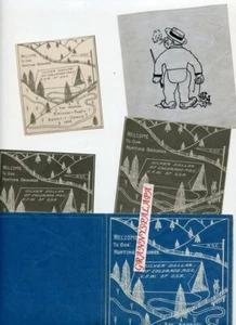 1935 VFW - Dólar de Plata, Colorado 3er Anual Fiesta de Cumpleaños Invitación + Diseño - Imagen 1 de 1