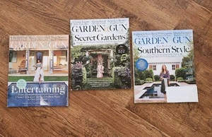 Garden and Gun Magazine Lot of 3 Issues Southern Entertaining Food  Travel  - Bild 1 von 4