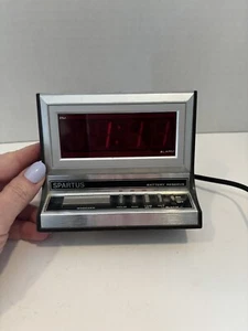 Vintage Spartus Digital Alarm Clock Model 1116. Tested Works. - Picture 1 of 12