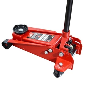 Big Red 3 Ton Tonne Professional Heavy Duty Hydraulic Steel Trolley Floor Jack - Picture 1 of 3