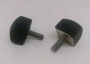 Peugeot 404 / 504 - Paire de butées de tamponnage de bras avant - NEUVES - Bild 1 von 1