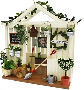 8693 Billy Handmade Dollhouse Garden House Kit - Imagen 1 de 3