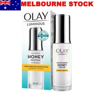 Olay Luminous Niacinamide Honey Peptide Super Serum Reduces Pigmentation 30ml - Picture 1 of 8