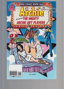 THE MIGHTY ARCHIE ART PLAYERS #1 (2009 Free Comic Book Day, FCBD) NM UNSTAMPED - Picture 1 of 2