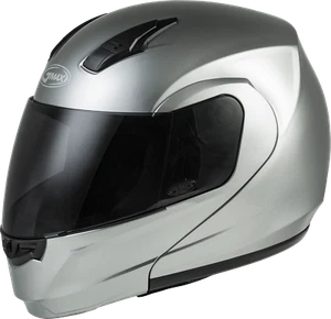 GMAX MD04 Modular Calle Casco LG Metálico Plateado G104196 - Imagen 1 de 1
