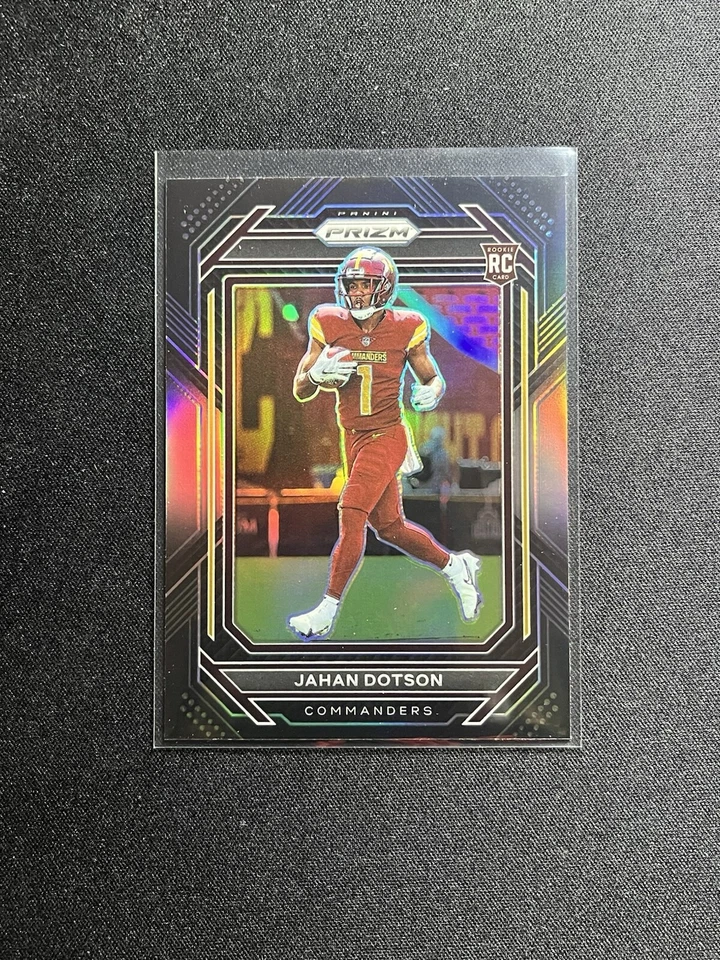 2022 Panini Chronicles Prizm - Jahan Dotson RC Silver Prizm #PB-15 - Commanders - Image 1 of 1