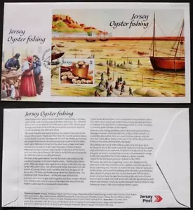 Trikot Briefmarken "Austernfischen" 2€ Kleinbogen Ersttagsbrief 2014 - Bild 1 von 3
