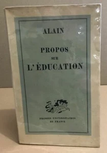 Propos sur l'éducation | Alain | Bon état - Picture 1 of 1