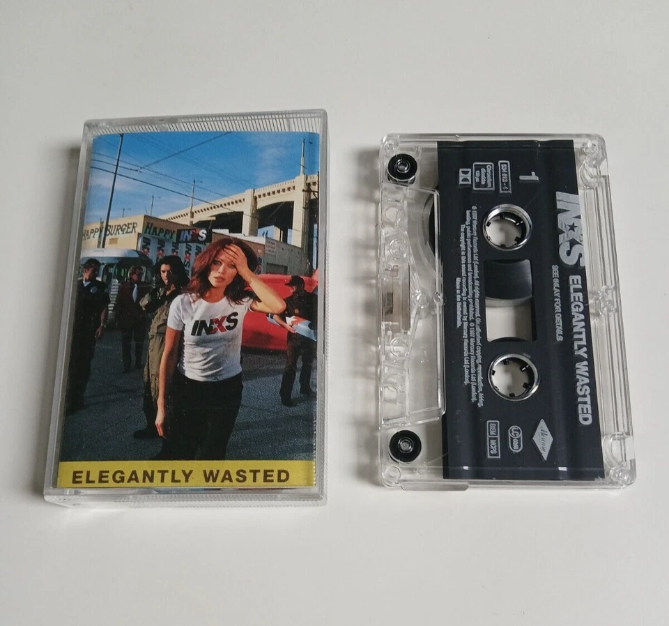 INXS ELEGANTLY WASTED CASSETTE TAPE MERCURY HOLLAND 1997 Foto 1 de 1