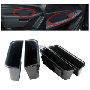 4x For Benz ML-Class 12-15 GLE GLS GL Front Door Armrest Storage Box Phone Bin - Picture 1 of 7