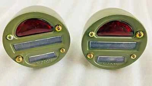 Willys MB Ford GPW Jeep Truck Military Cat Eye Rear Tail Light 4'' (Pair) |Fit - Picture 1 of 3