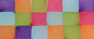 10 cuentas para hacer joyas de cubo de colores mixtos de acrílico - COMPRA UN PAQUETE OBTÉN UNA GRATIS - Imagen 1 de 1