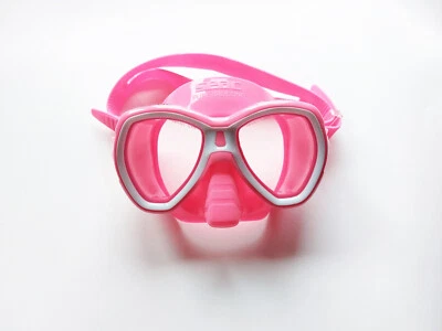 Seac Elba Maske Silikon Tauchermaske Tauchmaske Taucherbrille Schwimmbrille rosa