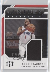 2020-21 Panini National Treasures Century Materials /99 Reggie Jackson #CMT-RJA