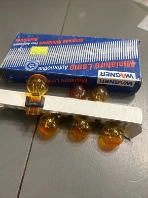(6) Wagner 3157NA Multi-Purpose Amber Light Bulbs NOS - Image 1 of 2