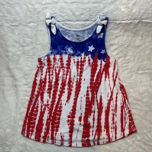S.O. Girl’s Youth Tank Tops Camisoles Size L 10/12 Patriotic 0104 - Picture 1 of 7