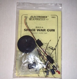 SPACE WAR GUN vintage electronic project UNBUILT science toy SOUND EFFECTS kit - Picture 1 of 2