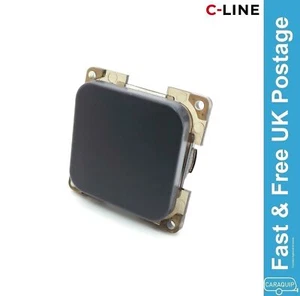 Interruptor único de 1 marcha C-Line 12v o 240v CBE caravana autocaravana VW cámper barco - Imagen 1 de 6