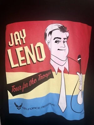 Футболка Jay Leno Comedian Tour Air Force Troops 2011 Fort Carson XL Reserve - Изображение 1 из 4
