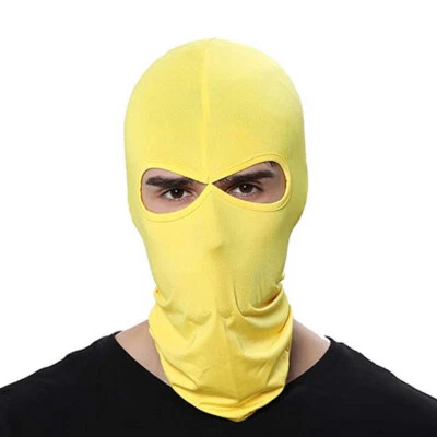 Capucha de pasamontañas de 2 agujeros Deportes al aire libre Sombrero Entrenamiento Mascarilla Unisex Arnés Foto 1 de 4